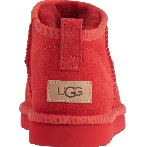 UGG® Australia Samba Red Classic Ultra Mini Suede Boots - Picture 7 of 16